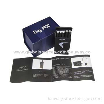 Bauway Manufacturer Enj PCC 350 Puffs E Cigarette Starter Kit, 3 Cartomizers, 2 Batteries